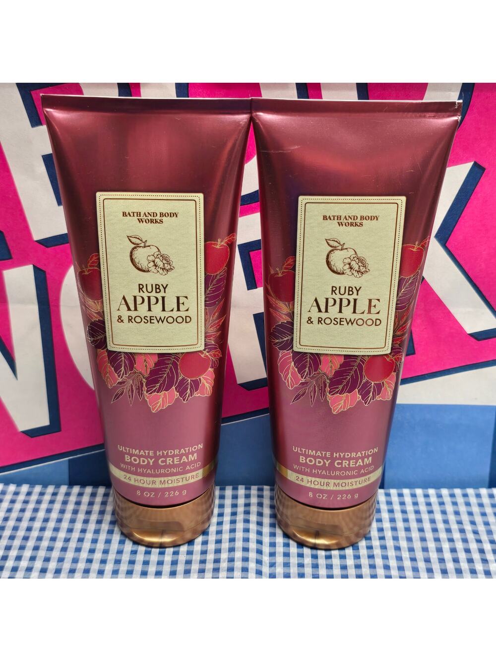 BBW Ruby Apple & Rosewood Ultimate Hydration Body Cream 24 Hour Moisture